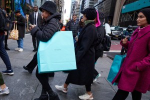 Black Friday shopping in New York City, 2022