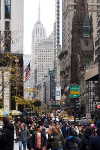 Black Friday shopping in New York City, 2022