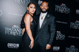 Zinzi Evans and director Ryan Coogler.
