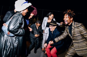 Letitia Wright and Jon Batiste