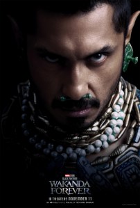 Tenoch Huerta Mejía as Namor in Black Panther: Wakanda Forever