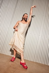 Jonathan van Ness, JVN, Crocs, Classic clogs, Classic Plarfotm clogs, clogs, platform clogs, foam clogs, comfort clogs, comfort shoes, holidays, holiday campaign