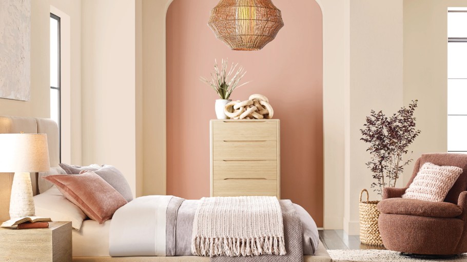 Sherwin Williams' Kestrel White and Likeable SandS are part of next year's new neutrals.