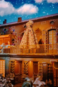 A look at Dior’s gingerbread holiday display at Harrods.