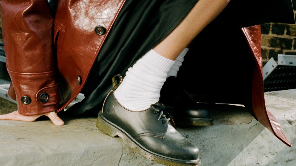 Dr Martens oxfords.