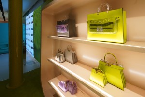 Inside Fendi’s Pop Up in SoHo.