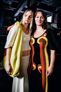 Backstage at Gabriela Hearst RTW Spring 2023