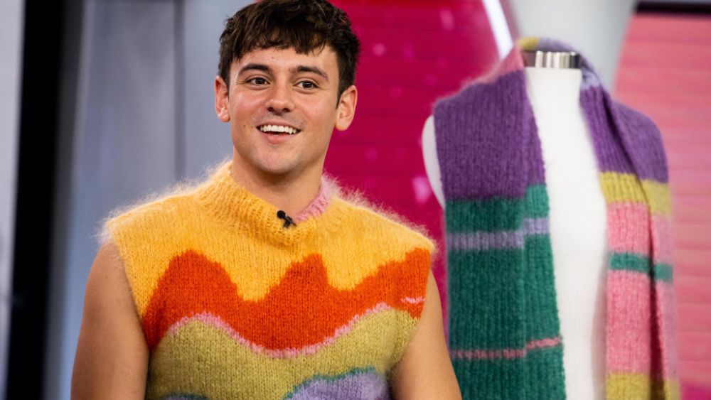 TODAY -- Pictured: Tom Daley and Dylan Dreyer on Tuesday, November 22, 2022 -- (Photo by: Nathan Congleton/NBC via Getty Images)