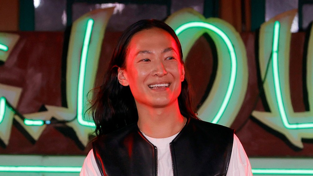 Alexander Wang is seen on the runway during the Alexander Wang "Fortune City" Runway Show on April 19, 2022 in Los Angeles, California.