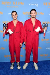 NEW YORK, NEW YORK - OCTOBER 31:  Antoni Porowski and guest attend Heidi Klum's 21st Annual Halloween Party presented by Now Screaming x Prime Video and Baileys Irish Cream Liqueur at Sake No Hana at Moxy Lower East Side on October 31, 2022 in New York City. (Photo by Noam Galai/Getty Images for Heidi Klum)