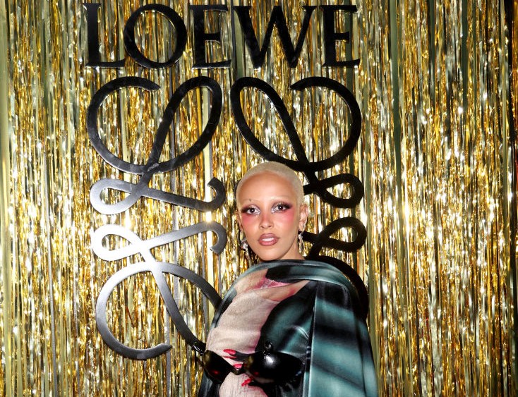 WEST HOLLYWOOD, CALIFORNIA - NOVEMBER 16: Doja Cat attends the LOEWE Rodeo Drive Party at Whiskey a Go Go on November 16, 2022 in West Hollywood, California. (Photo by Jerritt Clark/Getty Images for LOEWE)
