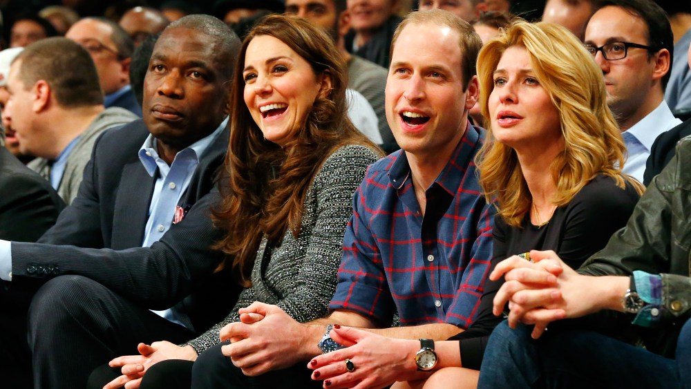 NEW YORK, NY - DECEMBER 08:  (NEW YORK DAILIES OUT)  Prince William, Duke of Cambridge and Catherine, Duchess of Cambridge attend a game between the Brooklyn Nets and the Cleveland Cavaliers at Barclays Center on Monday, Dec. 8, 2014  in Brooklyn, New York.  The Cavaliers defeated the Nets 110-88.  NOTE TO USER: User expressly acknowledges and agrees that, by downloading and/or using this Photograph, user is consenting to the terms and conditions of the Getty Images License Agreement.  (Photo by Jim McIsaac/Getty Images)