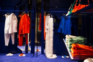 A look at the exclusive LOVE collection at the Giorgio Armani LOVE party.
