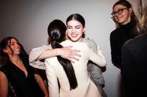 Rachel Brosnahan and Alexandra Daddario