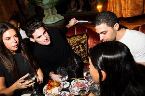 Guests attend the Hauser & Wirth x MOCA party.