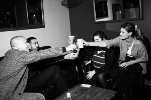 Backstage at How Long Gone