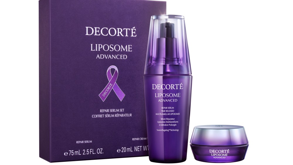 Decorté's limited-edition Purple Ribbon Gift Set.