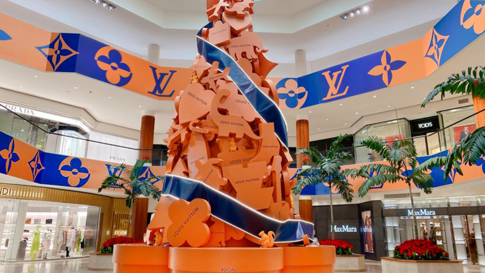 Louis Vuitton Christmas tree