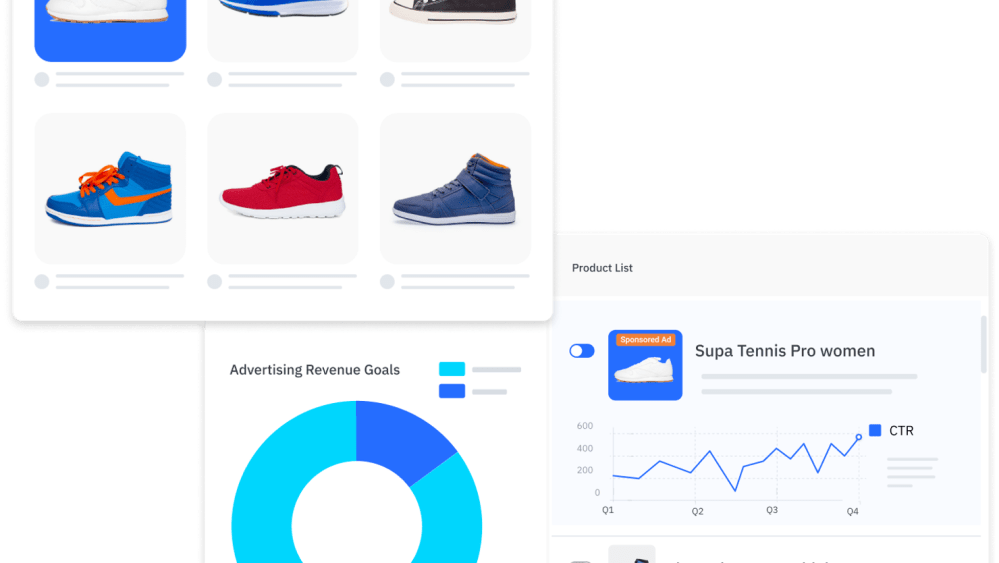A Mirakl Ads web page.