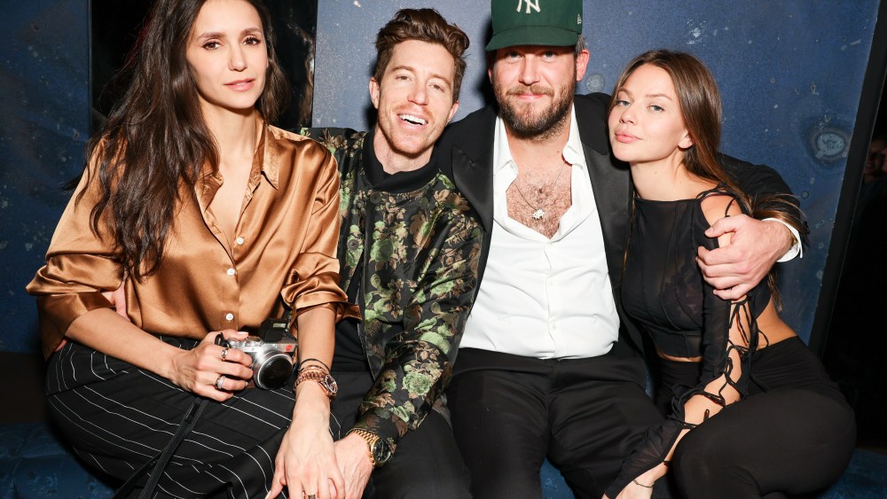 Nina Dobrev, Shaun White, Ronnie Flynn