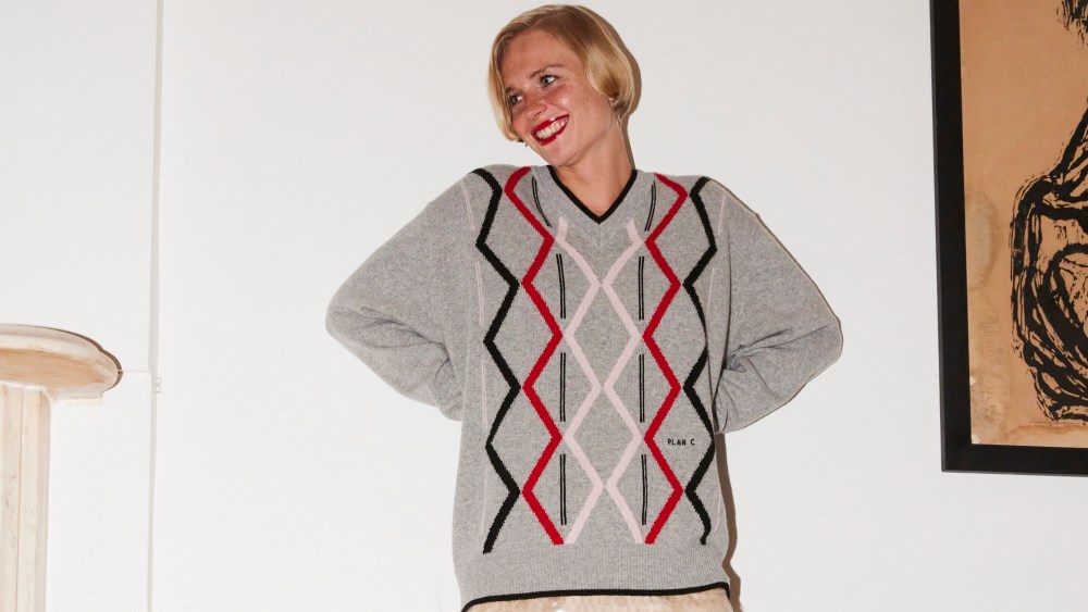 A look from Plan C's early spring drop.