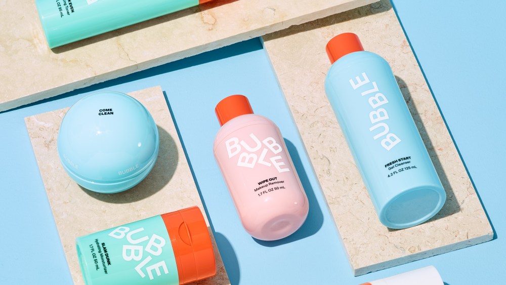 Bubble Skincare products.
