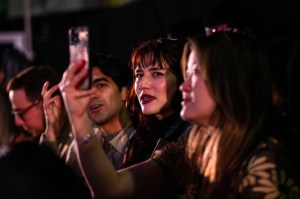 Natalie Lim Suarez at the opening ceremony for Saks Fifth Avenue’s Holiday Windows and Light show on November 22, 2022 in New York City.