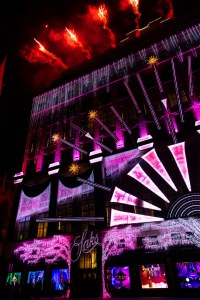 The scene at the opening ceremony for Saks Fifth Avenue’s Holiday Windows and Light show on November 22, 2022 in New York City.