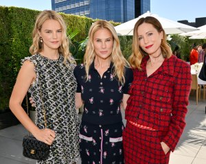 Kelly Sawyer Patricof and Leslie Mann