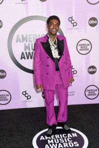 Kodak Black at the 2022 American Music Awards held at the Microsoft Theater at L.A. Live on November 20, 2022 in Los Angeles, California.