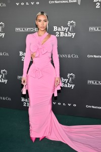 Kim Kardashian at the 2022 Baby2Baby Gala held at Pacific Design Center on November 12, 2022 in Los Angeles, California.