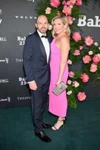 Paul Scheer and June Diane Raphael at the 2022 Baby2Baby Gala held at Pacific Design Center on November 12, 2022 in Los Angeles, California.