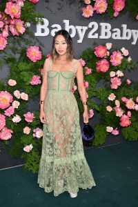 Aimee Song at the 2022 Baby2Baby Gala held at Pacific Design Center on November 12, 2022 in Los Angeles, California.