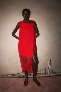 Backstage at Ferragamo RTW Spring 2023