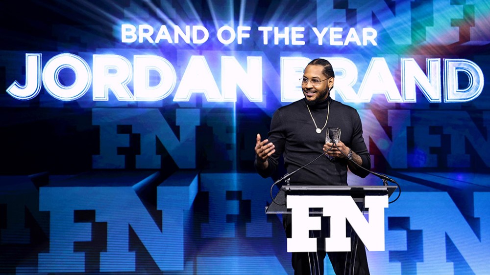 Carmelo Anthony 2022 FN Achievement Awards Cipriani South Street New York City