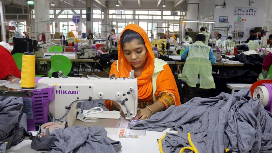 Garment workers in Bangladesh