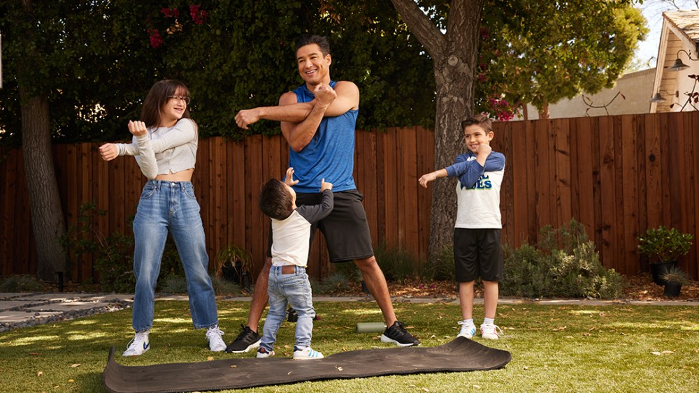 Mario Lopez reveals his Real Essential top picks and poses with his kids