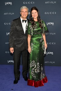 Michael Govan and Katherine Ross at the 2022 LACMA Art+Film Gala held at LACMA on November 5, 2022 in Los Angeles, California.