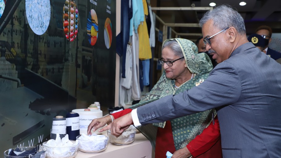 Sheikh Hasina and Faruque Hassan