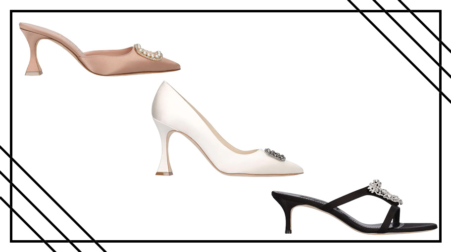 Manolo Blahnik shoes from Lusiaviaroma's secret 40% off sale