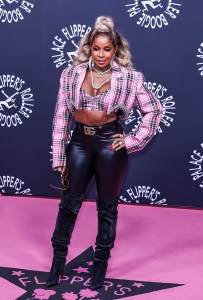 Mary J. Blige, Flipper's Roller Boogie Palace, Thigh-High Boots, Dolce & Gabbana