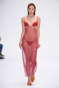 Runway at Nensi Dojaka RTW Spring 2023 on September 18, 2022 in London