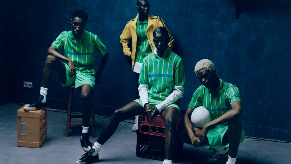 Pharrell Williams' Humanrace teams with Adidas on Samba collection.