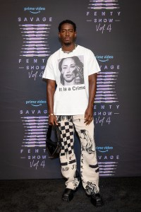 SIMI VALLEY, CALIFORNIA - NOVEMBER 09: In this image released on November 9, Damson Idris attends Rihanna's Savage X Fenty Show Vol. 4 presented by Prime Video in Simi Valley, California; and broadcast on November 9, 2022. (Photo by Emma McIntyre/Getty Imagesfor Rihanna's Savage X Fenty Show Vol. 4 presented by Prime Video)