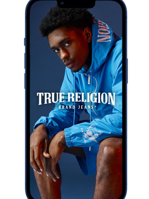 True Religion has launched a new mobile commerce app.