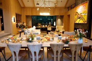 The scene at the G. Label By goop Holiday Cocktail Event