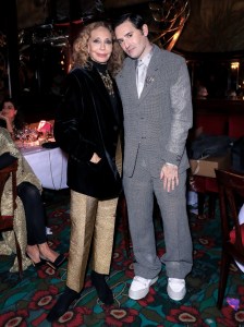 Catherine Baba and Christian Louboutin