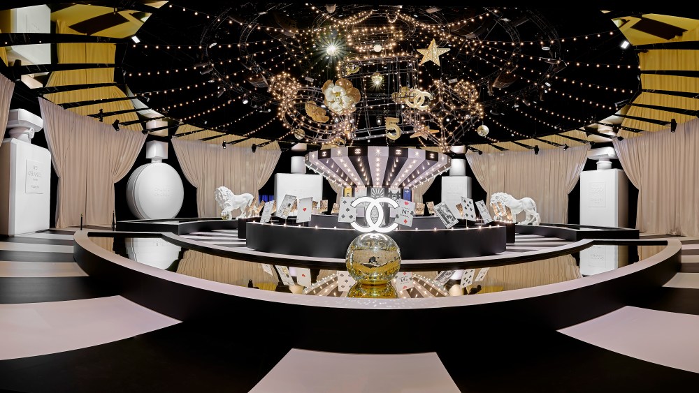 Le Grand Numero de Chanel fragrance perfume exhibit Grand Palais Paris