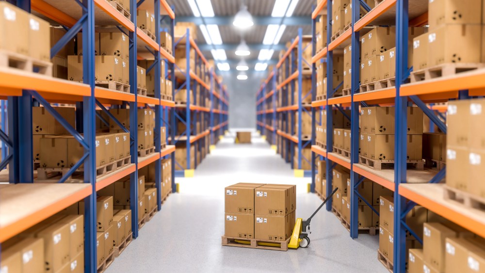 warehouse boxes