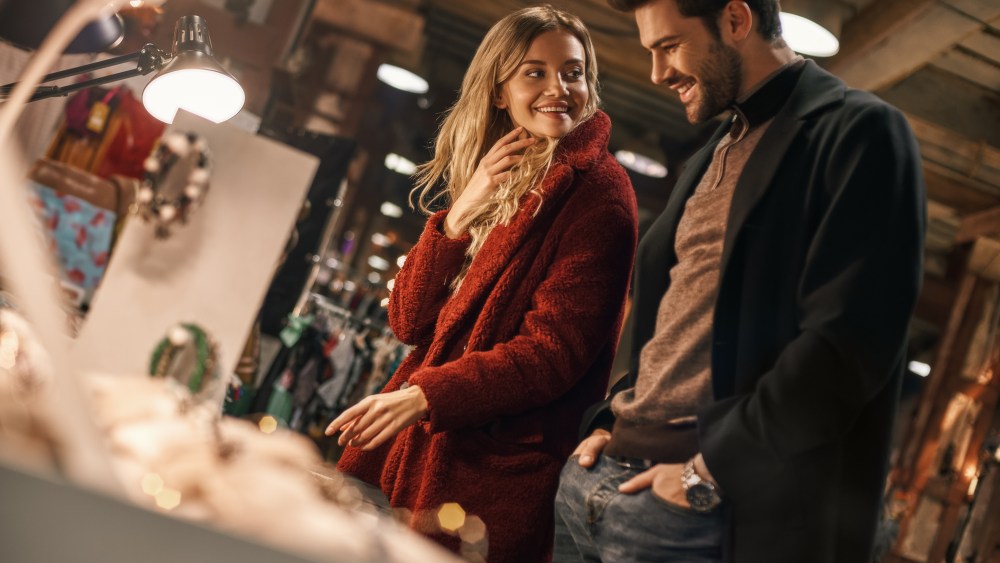 holiday shoppers